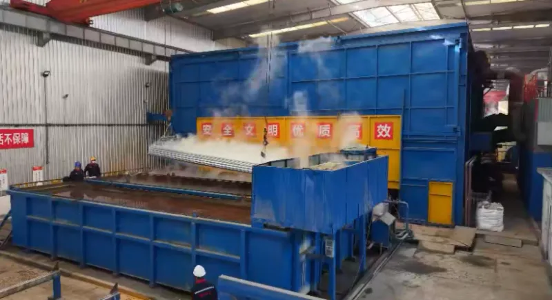 Shunchen steel grating manufacturing facility and production equipment